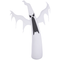 Outsunny 7ft Inflatable Halloween Ghost with Horns – LED Blow-Up Yard Display with Flame Effect