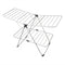 Foldable 2-Tier Clothes Drying Rack Heavy-Duty Aluminum Stainless Steel Laundry Airer