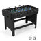 Foosball Table Competition Full Size Soccer Game Table with 22 Players-Black