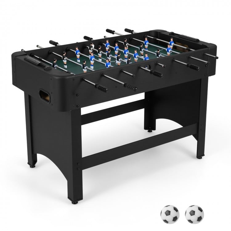 Foosball Table Competition Full Size Soccer Game Table with 22 Players-Black