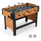 Foosball Table Competition Full Size Soccer Game Table with 22 Players-Natural