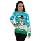 Frosty The Blowman Snowman Sweater Funny R-Rated Holiday Jumper Warm Cozy Knit Unisex