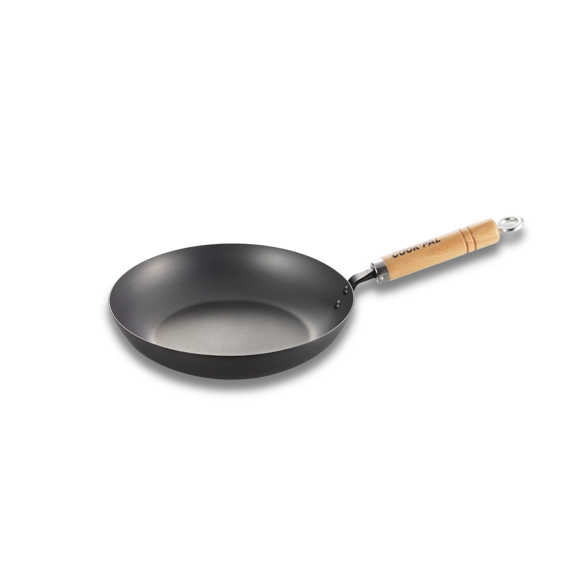 Yoshikawa Cook-Pal Ren Japanese Carbon Steel Frying Pan 24cm | Made in Japan 
