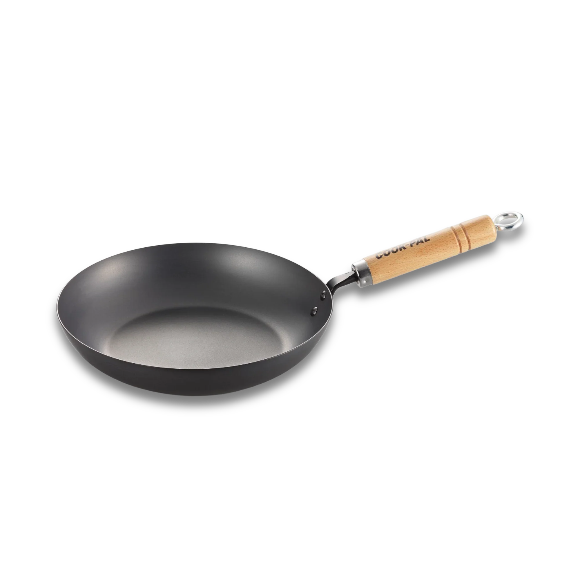 Yoshikawa Cook-Pal Ren Japanese Carbon Steel Frying Pan 28cm | Made in Japan 