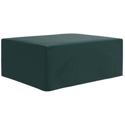 Outsunny Large Patio Furniture Covers Waterproof Anti-UV Garden Set Protector Dark Green 92.5" x 74.8" D x 35.4" 