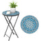 Mosaic Outdoor Patio Side Table, 14