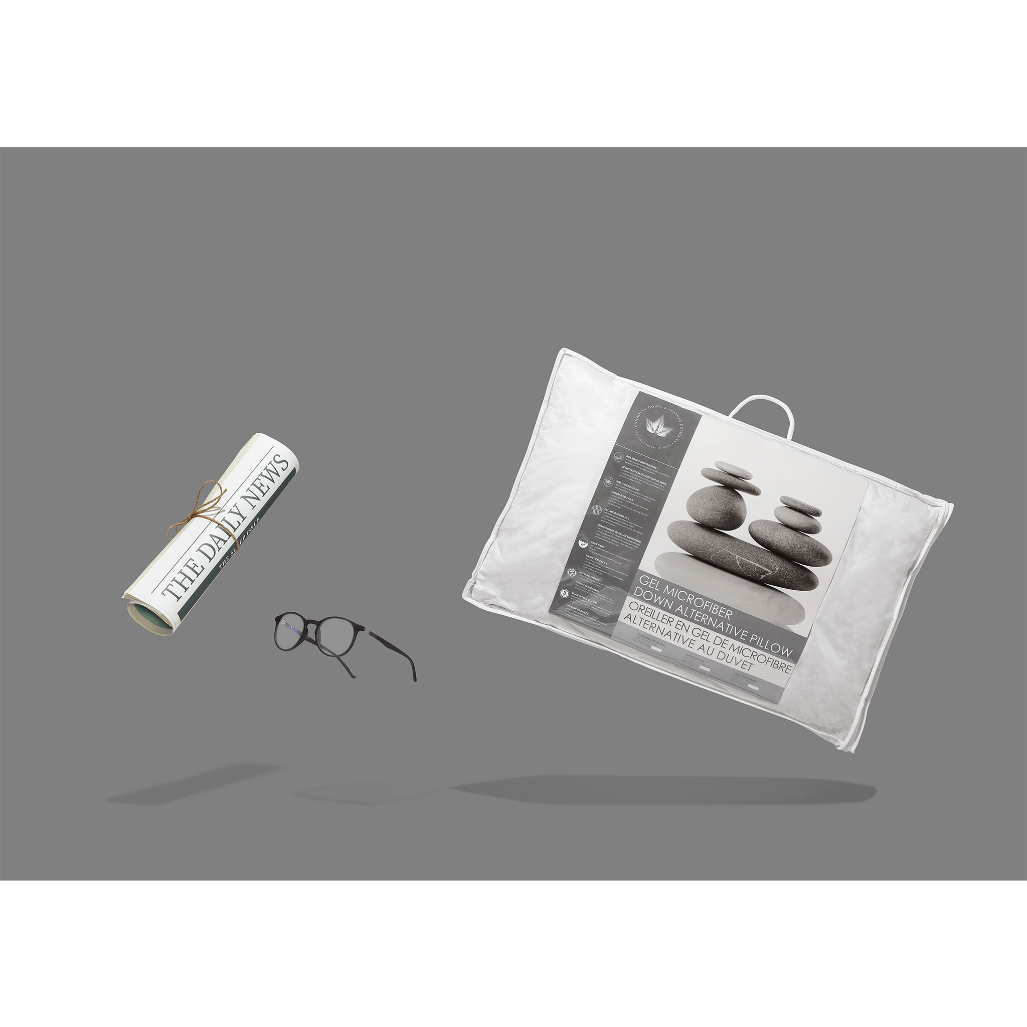 Gel Microfiber Down Alternative Pillow 