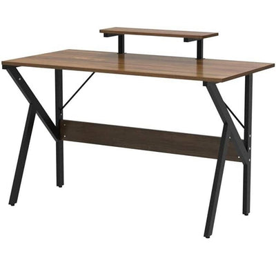 Modern 47-inch Home Office Laptop Computer Desk with Moveable Top Shelf - Free Shipping 