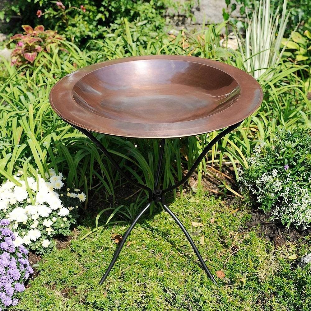 29-inch High Tripod Ring Stand for Birdbath - Bird Bath Bowl Not Included - Free Shipping 