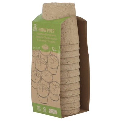Grow Pot Round 12 Pcs L 
