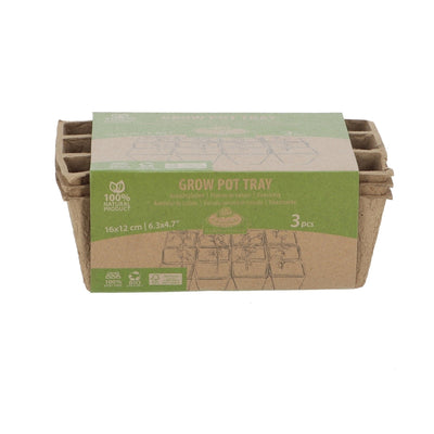Grow Pot Tray Set of 3 S 