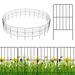 25 Pack Rustproof Decorative Garden Fence Set for Dog Flower bed - Free Shipping 