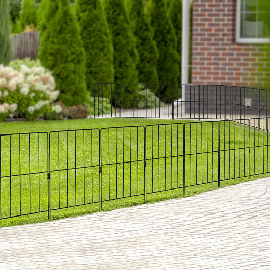 25 Pack Rustproof Decorative Garden Fence Set for Dog Flower bed - Free Shipping 