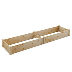 Wooden Raised Garden Bed Outdoor for Vegetables Flowers Fruit - Free Shipping 