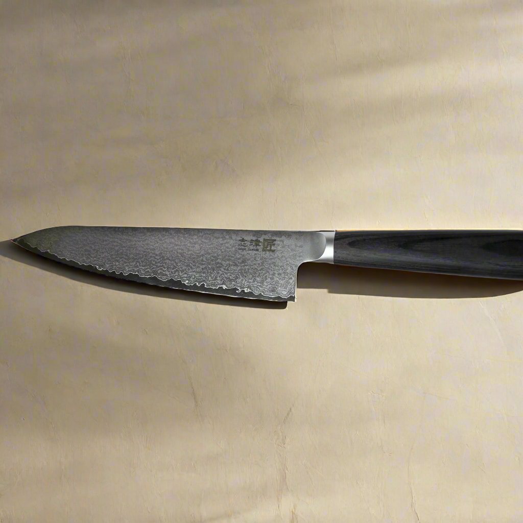 Miyako SUS 210mm Gyuto Knife | 33 Layer Damascus Steel Blade – Made in Japan 