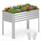 Galvanized Raised Garden Bed with Legs 46
