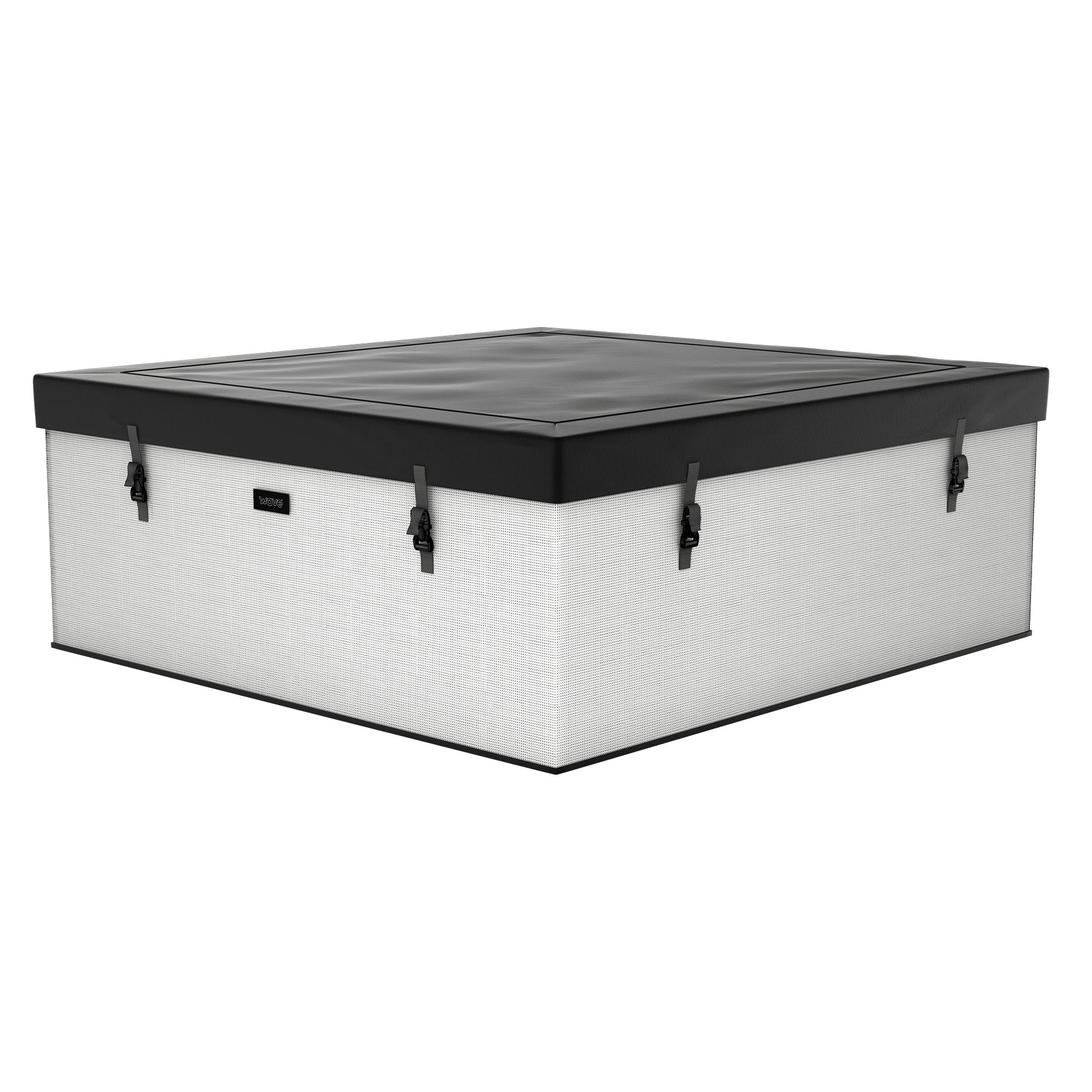 Garda | 4/6-Person Eco Foam Hot Tub | Square | Built-In Integrated Heater 