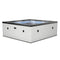 Wave Garda Eco Foam Hot Tub - 4/6-Person Square Spa with Built-In Integrated Heater