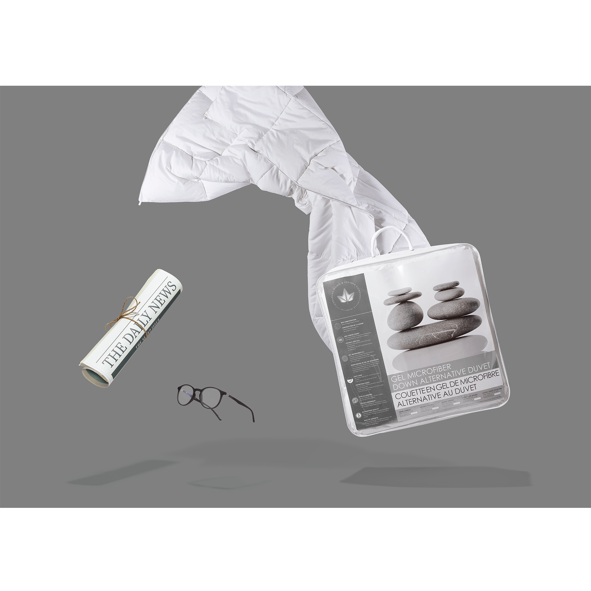 Gel Microfiber Down Alternative Duvet 