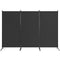 Giantex 6 Ft 3 Panel Room Divider, Folding Portable Privacy Screen w/ Durable Hinges Steel Base