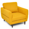 Giantex Sofa Chair, Upholstered Mid-Century Modern Accent Chair