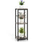 Giantex 3 Tier Tall Plant Stand Indoor, 36 Inch Corner Plant Holder with Metal Frame