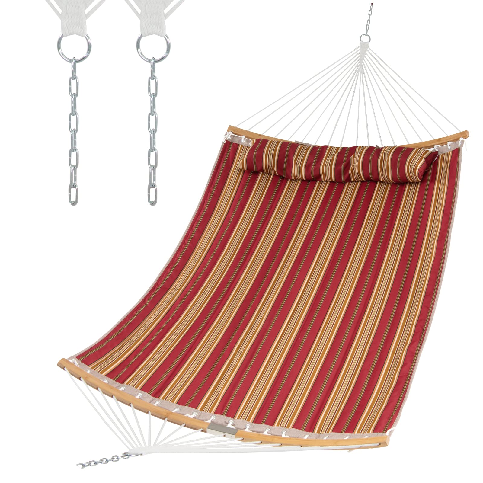 Giantex Hammock with Detachable Pillow Outdoor Hanging Chair (Hammock Stand Not Included) 
