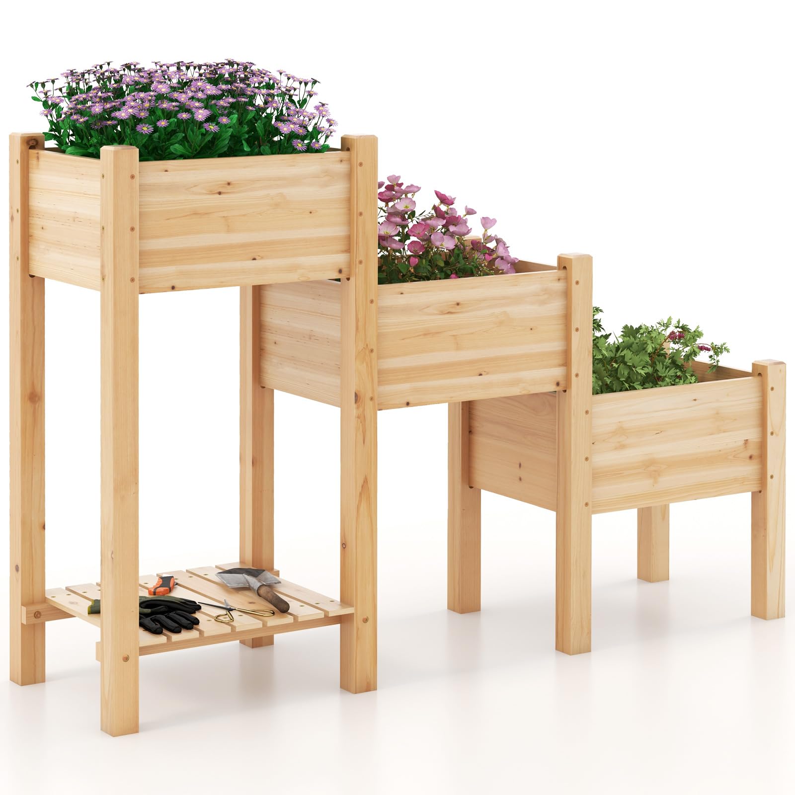 Giantex Raised Garden Bed Set of 3 