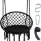 Giantex Hammock Chair Macrame Swing - Hanging Chair with Cushion and Hardware Kit, 330 LBS Weight Capacity