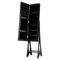 Giantex | 12 LEDs Jewelry Armoire Cabinet with Full-length Mirror