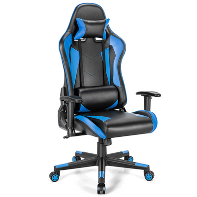 Giantex Home Office Chair PU Leather Desk Chair 