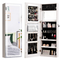 CHARMAID Jewelry Cabinet with LED Touch Screen Mirror