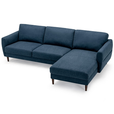 Giantex Sectional Sofa Couch Set, 3-Seat Sofa 