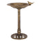 Giantex 28 Inch Height Pedestal Bird Bath Feeder Freestanding Antique Outdoor Garden Yard Patio Decor