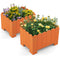 Giantex 2 Pack Rectangular Planter Box