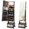 CHARMAID Jewelry Armoire with Full Length Mirror