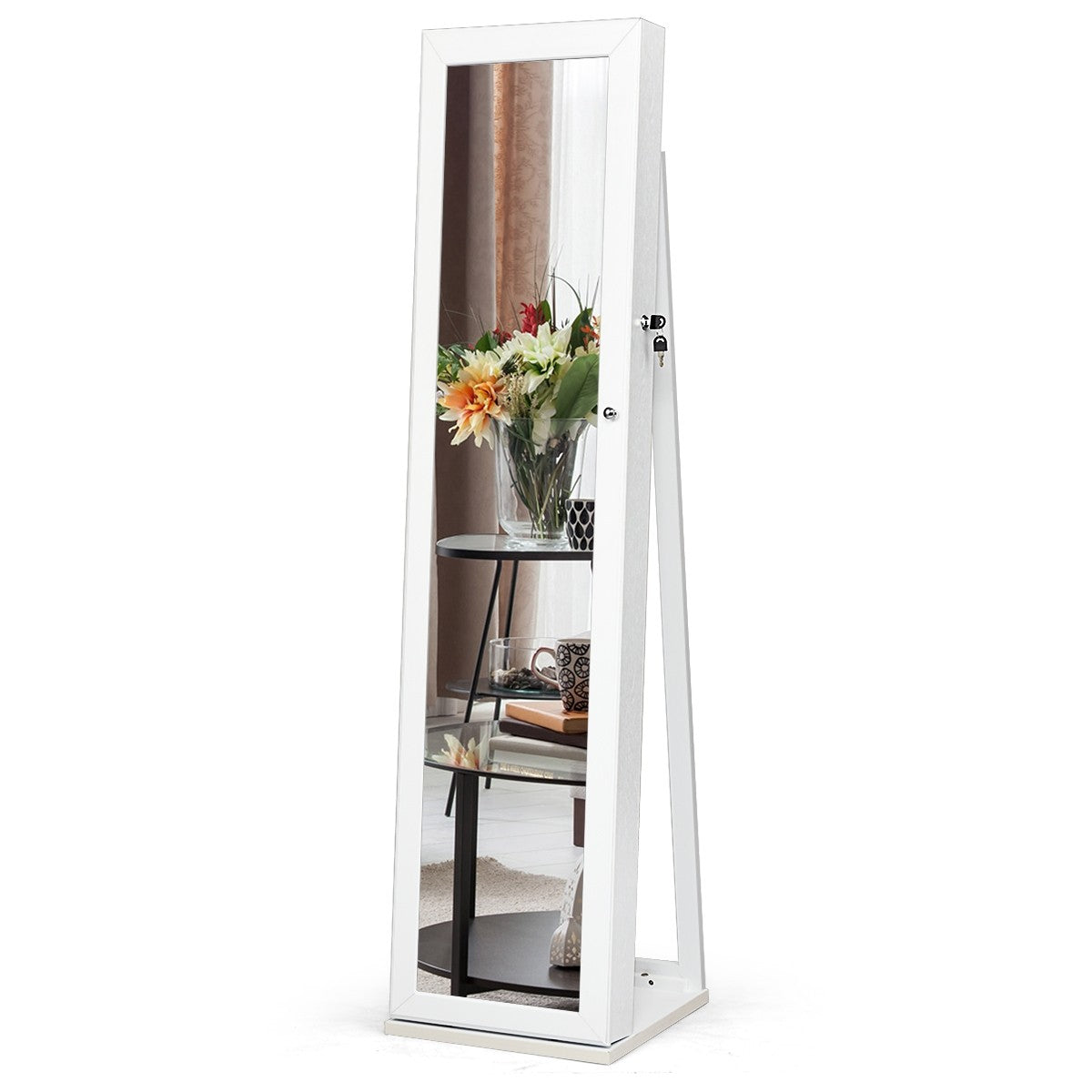 CHARMAID | Standing Jewelry Armoire 