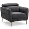 Giantex Accent Chair, Upholstered Single Sofa Chair with Adjustable Headrest