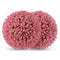 Giantex 2 PCS Artificial Plant Topiary Ball, 17.5'' Pink Faux Eucalyptus Decorative Balls for Wedding Home Decor