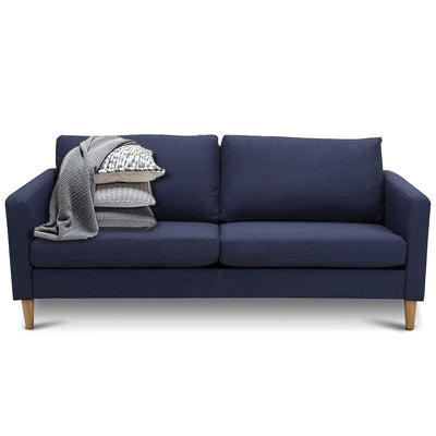 Giantex Modern Upholstered Accent Sofa, Fabric Futon Sofa Bed 
