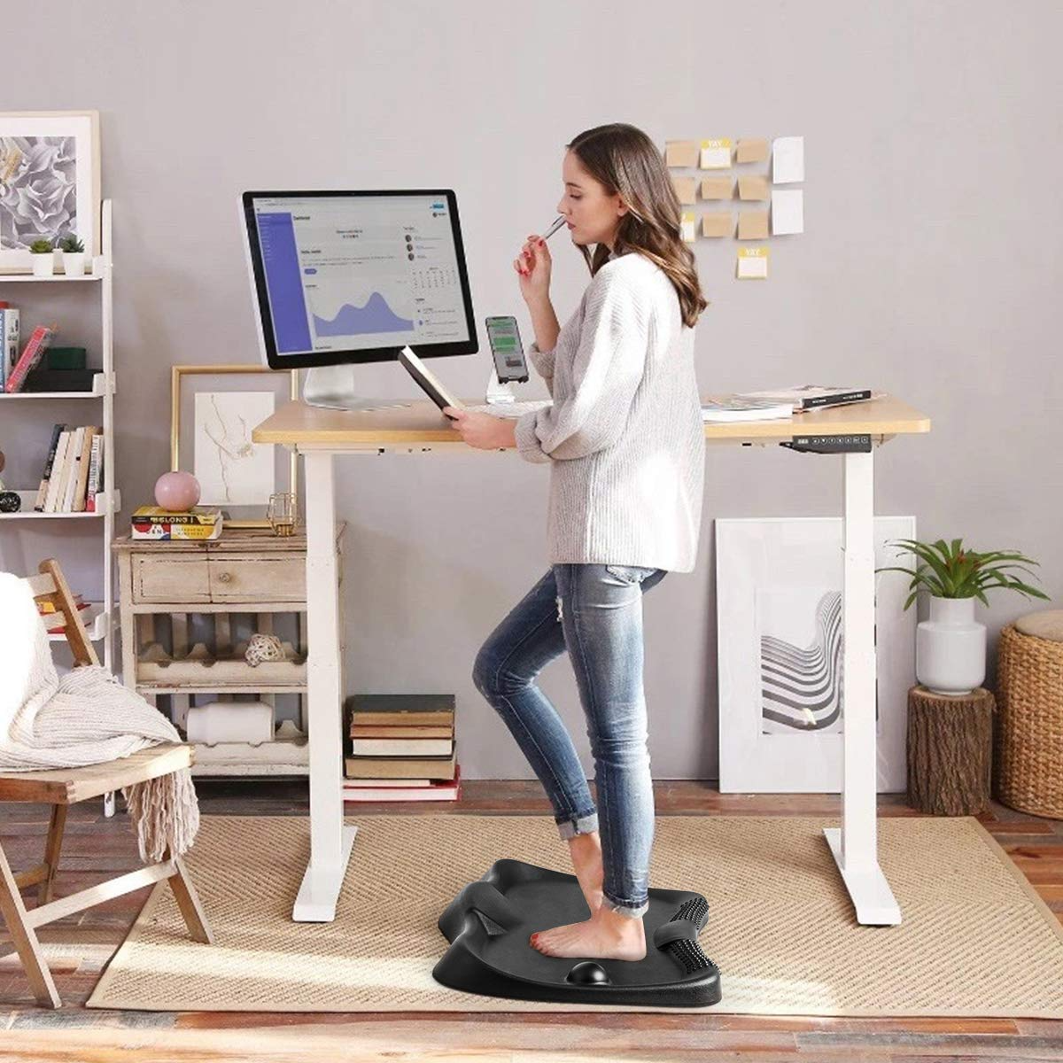 Giantex Standing Desk Anti-Fatigue Mat Not-Flat 