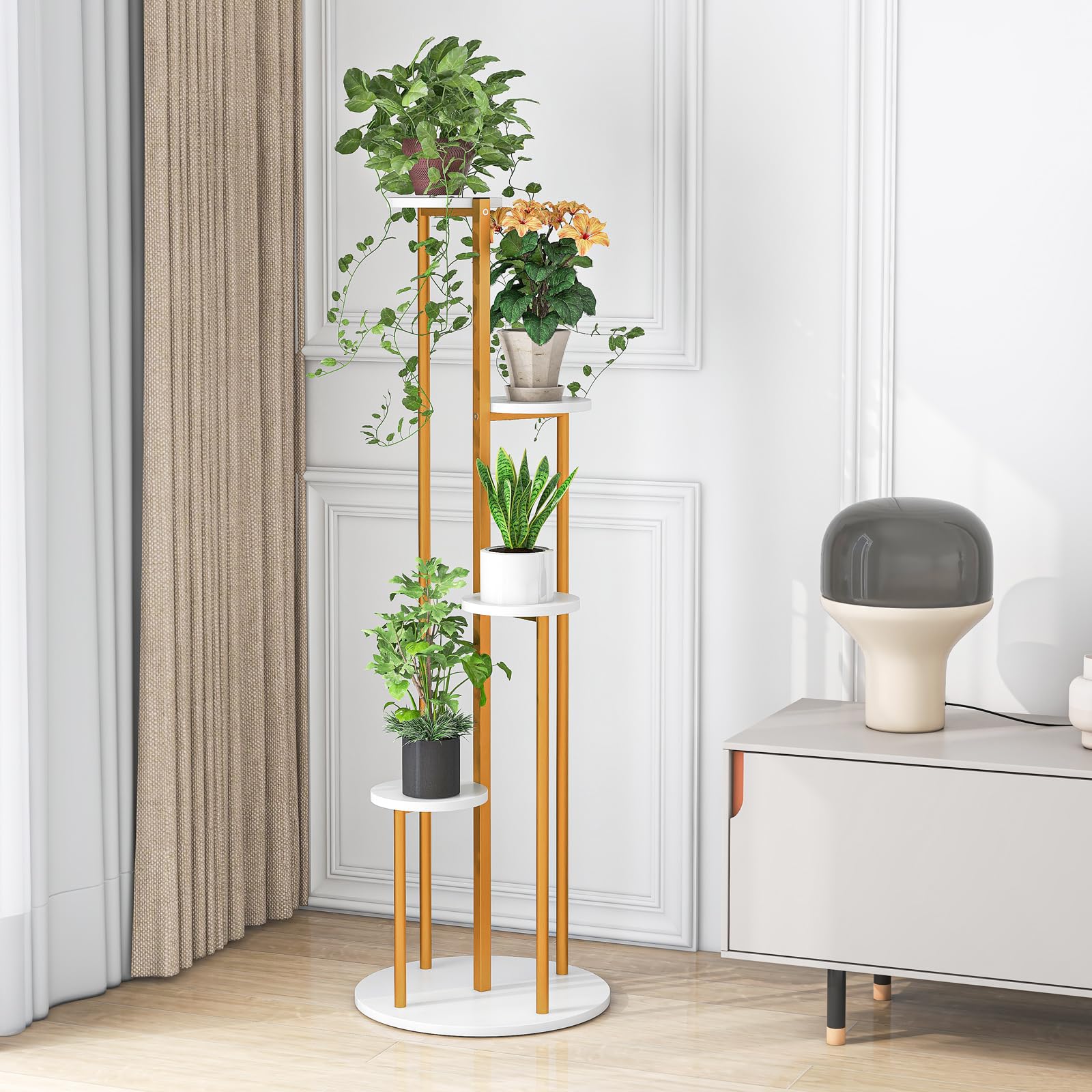 Giantex 4 Tier Plant Stand Indoor 