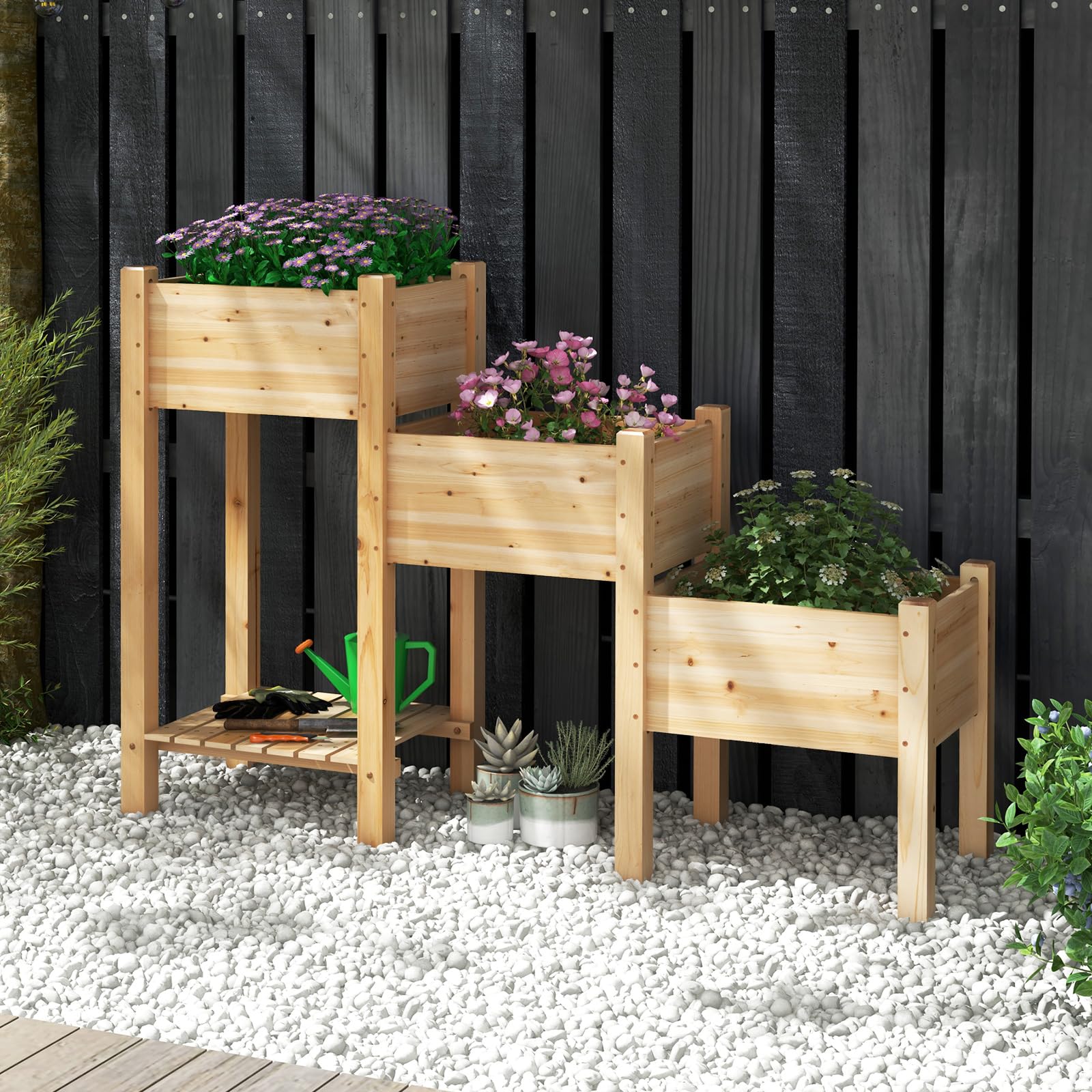 Giantex Raised Garden Bed Set of 3 