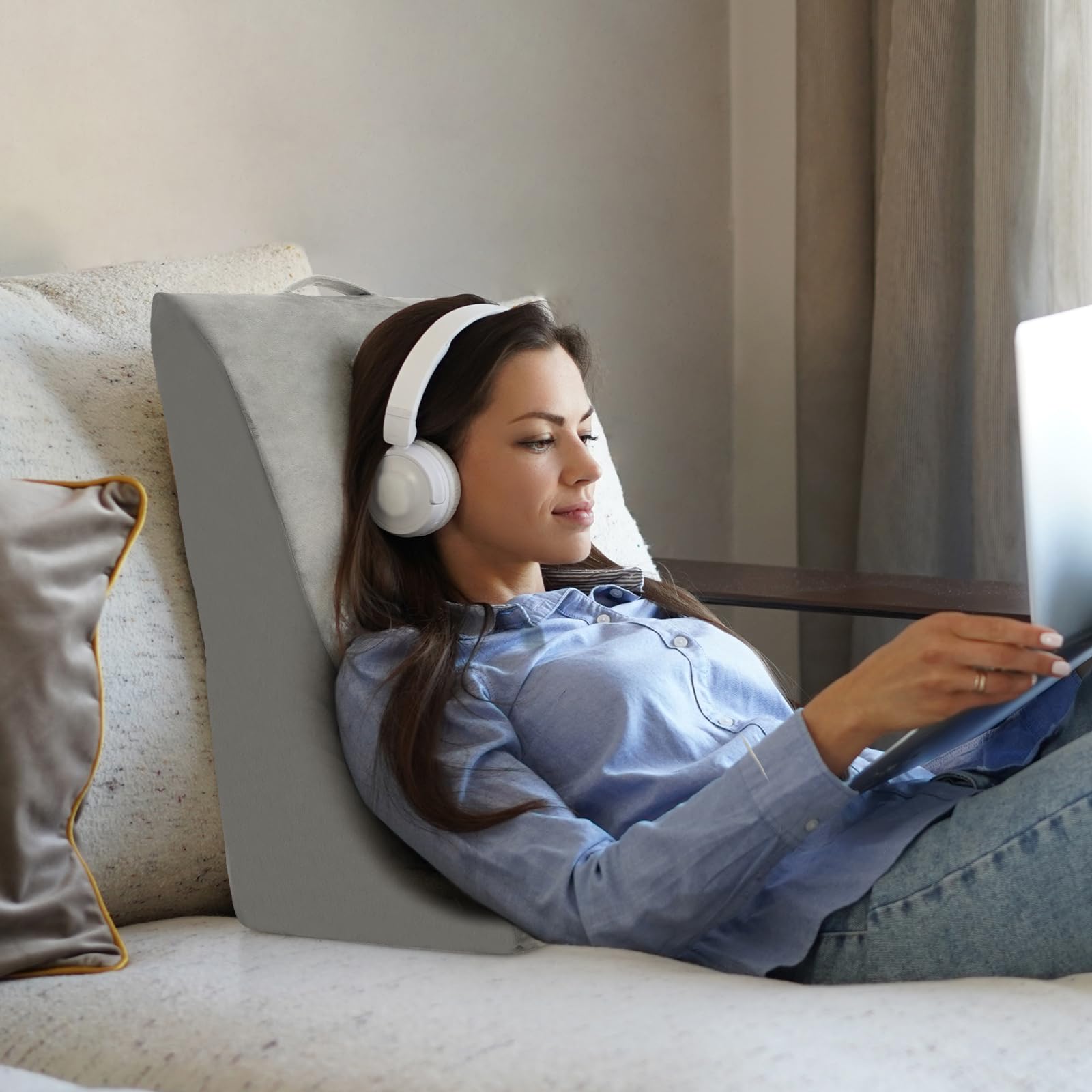 Giantex Wedge Pillow for Sleeping 