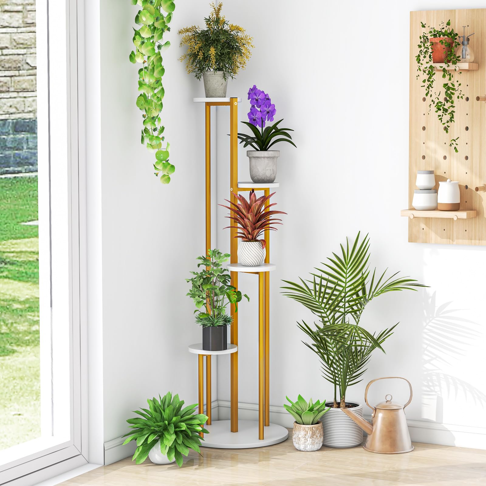 Giantex 4 Tier Plant Stand Indoor 