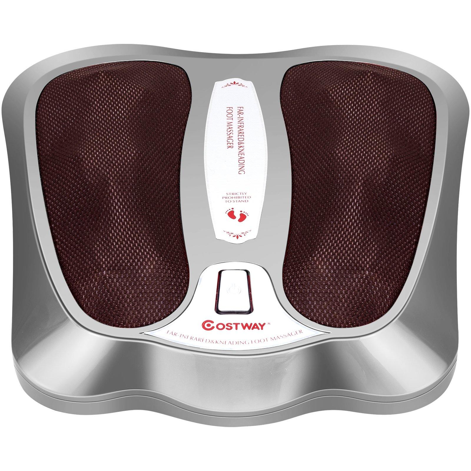 Giantex Foot Massager, Home Office Foot Warmer for Plantar Fasciitis & Stress Relief (Gray)