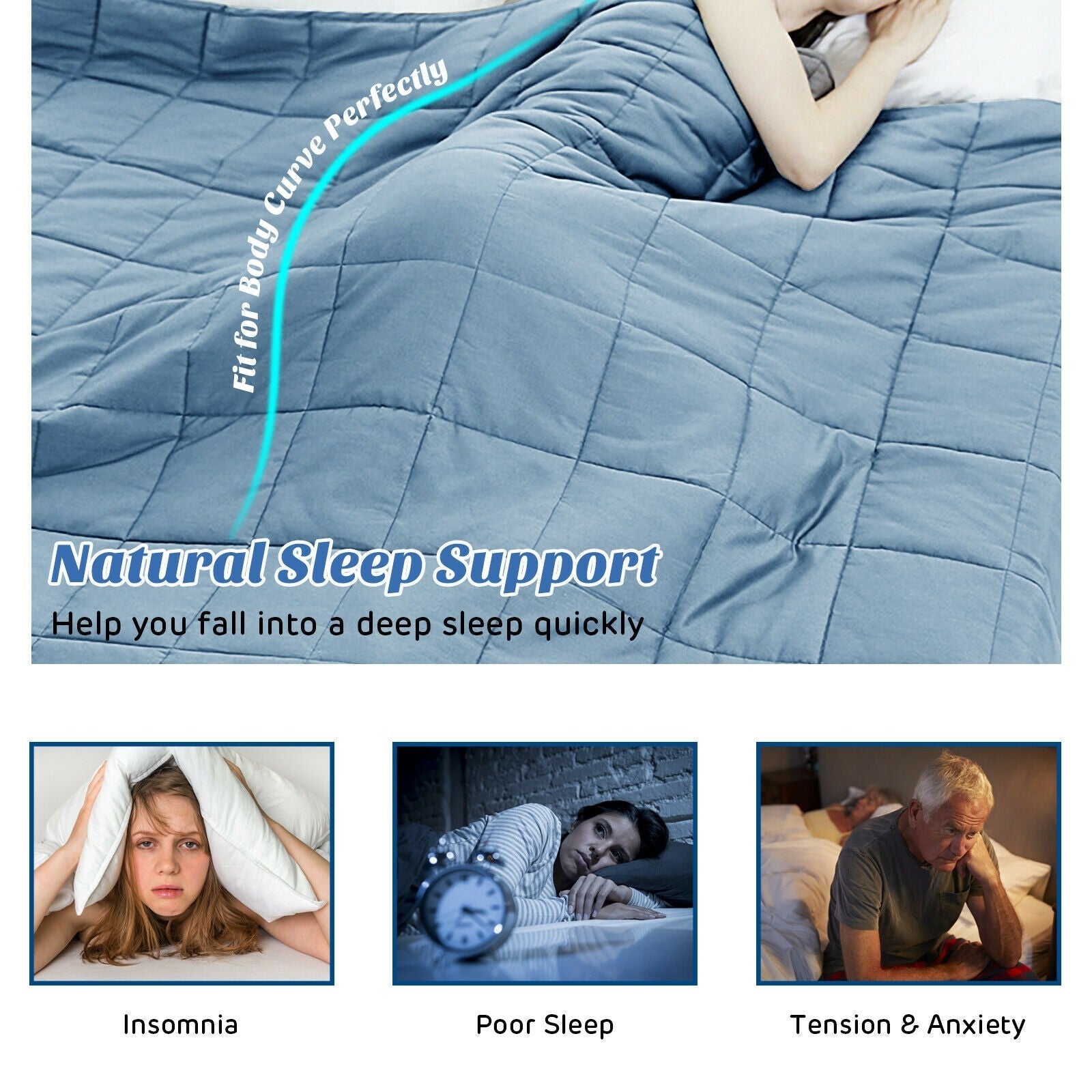 Bamboo Weighted Blanket 