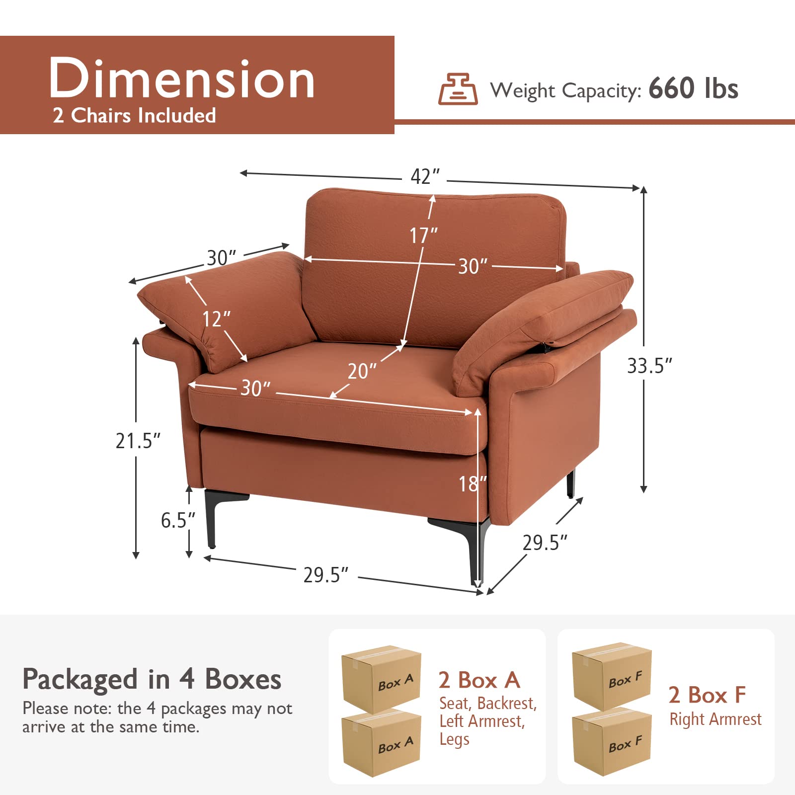 Giantex Accent Chair 