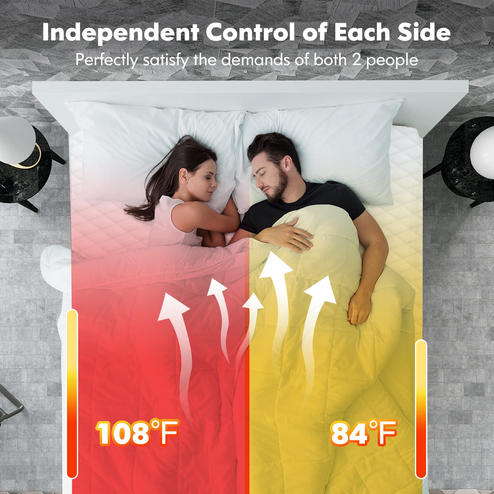 Giantex Heated Mattress Pad 