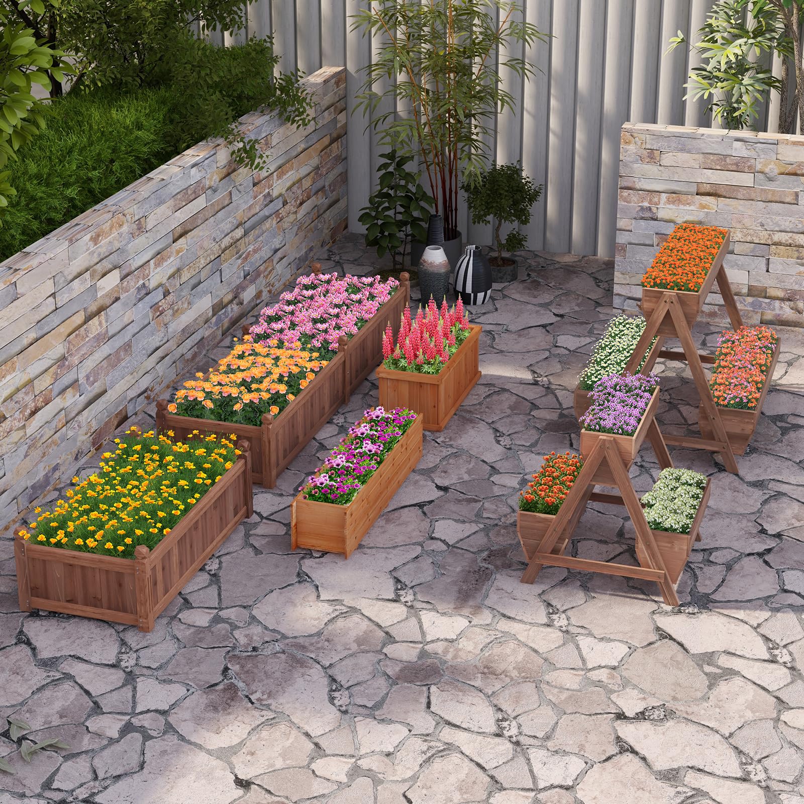 Giantex Vertical Raised Garden Bed 